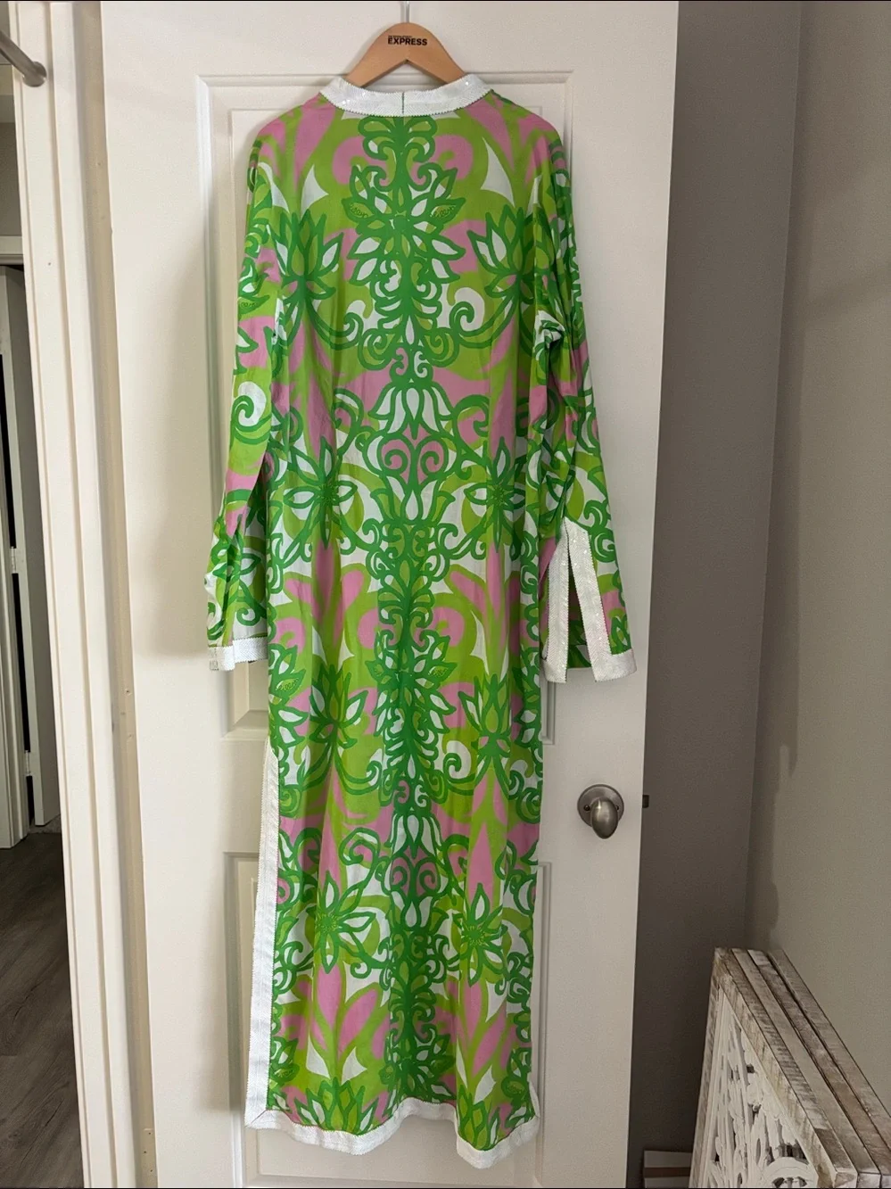 Rare HTF Vintage Lilly Pulitzer Colebrook Caftan XL - Picture 3 of 14